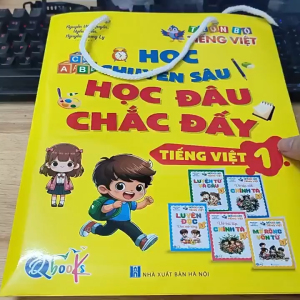 Sách - Túi Học đâu Chắc đấy - Tiếng Việt Lớp 1 (5 quyển) (Qbooks)