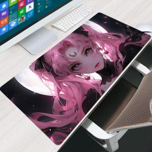 Bandai | pink Mouse Pad kawaii S-Sailor Moons Gamer PC Computer Extended Desk Mat Anime Anti Fray Thickened For Laptop Gaming Mouse Pad