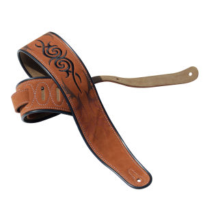 Leather Soft Durable Guitar Strap Adjustable Cowhide Acoustic Electric Bass Strap Guitar Belt Guitar Parts Accessories