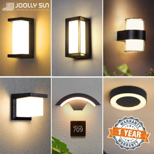 Ngoài trời Đèn tường LED Hiện Đại Đèn tường không thấm nước trang trí nội thất gắn ánh sáng
