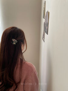 Rose ~ Niche Style Exquisite Small Flowers Barrettes Female Bang Clip Back Head Hairware Side Clip Duckbill Clip