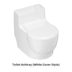 Creative Stainless Steel Ashtray with Lid for Home Office Bedroom Toilet Anti-Smoke Odor And Ash Flying Decorative Accessories