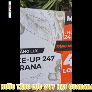 247 Guarana Energy Drink 6-Pack 245ml Cans - High-Caffeine Beverage