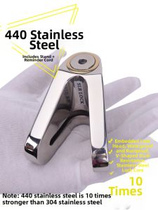 ZENTORACK | Anti-Prying Anti-Drilling Theftproof Lock 440 Stainless Steel