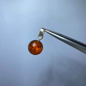 8290-MẶT HỔ PHÁCH TRÒN NỞ HOA ( THIÊN NHIÊN) MÓC BẠC