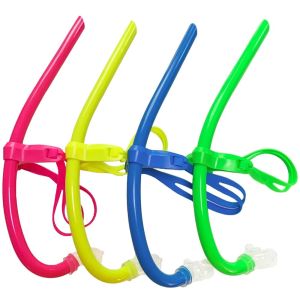 Bộ Ống Thở Cho Trẻ Em Để Bơi Lội - Ống Ngậm Silicon Gắn Phía Trước Thoải Mái Đồ Bơi Huấn Luyện Ướt Cho Trẻ Em