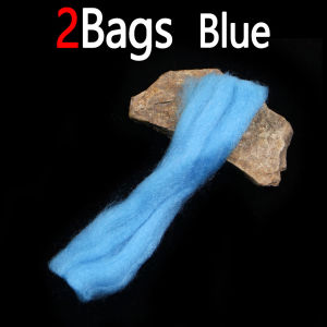 2Packs 8Packs Egg Yarn Fly Tying Material Synthetic Fibers For Tying Minnow Lure Samlon Egg Bait Trout Steelhead Fishing Lures