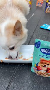 85g Moochie Wet Dog Food Pouch Casserole with Unique Benefits All Stages Adult Puppy