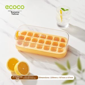 Food Grade Pressable Covered Ice Tray
