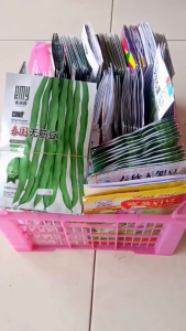 Bibit Bunga Pelangi Seri - Paket Benih Mawar/Anggrek/Matahari/Kosmos/Cornflower/Calendula