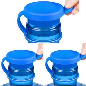 3/5/10pcs Silicone Safety Water Bottle Plug Replacement Lid Water Bottles Reusable Bottle Cover for 55mm 3/5 Gallon Water Jugs