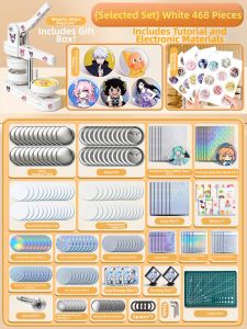 NUOXUNDE | Childrens DIY Badge Making Machine Gift