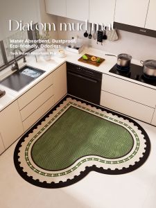 YINSHANG | Slip Resistant Greaseproof Easy Clean Kitchen Rug