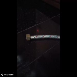 Selang Fleksibel Wastafel Cuci Piring Kran Air Toilet Water Heater 1/2 inch Selang Anyam Flexible