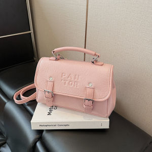 Chio2nd Nottingham Bridge Womens Backpack Single Shoulder Handbag Small Bag Casual Simple Style PU Leather Solid Color