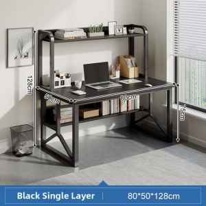 TENGYAGAO | Student & Adult Suitable Study Writing Desk With Bookshelf