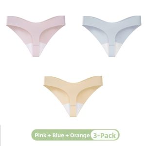 Baisina | Invisible Seamless Ice Silk Thin One-piece Briefs for Yoga and Fitness