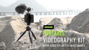 Shure MV88+SE215 Portable Videography Kit