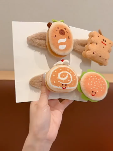 【PINK EMPRESS】ขนมปังกิ๊บน่ารักสไตล์การ์ตูน สำหรับตกแต่งทรงผมให้น่ารักและสนุกสนาน