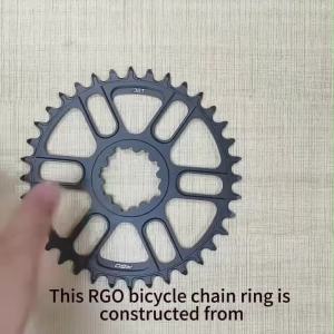 RGO Ultralight Directly Install Chainring Narrow Wide Teeth Single Speed Chainwheel For For MTB and Road Bike Crankset