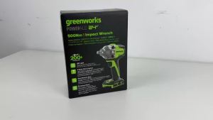 Greenworks | Greenworks 24V Impact Wrench 500Nm Torque 2400 RPM LED Work Light Lithium-Ion Brushless Tool Only