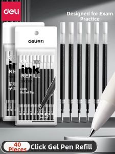 deli | Fast Drying High Capacity Refill For Neutral Pen Suitable for Student Exam Use