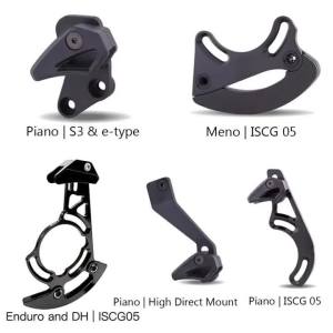 MOZARTT Chain guide Piano ISCG05 COMPACT BASH GUARD Bicycle Chain Guide MTB Mountain Bike Chains Protector Frame Guard