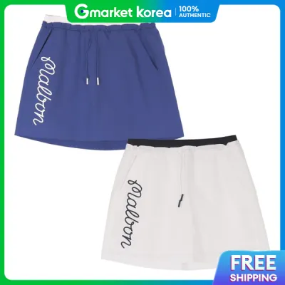 Chân váy golf nữ Malbon Golf dáng xòe xếp ly hai lớp M6122PSK12
