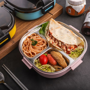 Insulated Partitioned Lunch Box