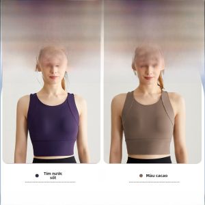 MiiOW | Áo tập thể dục chống chảy xệ dành cho nữ MiiOW Cat Person Áo tập yoga Pilates mùa hè chống rung giảm béo ngực