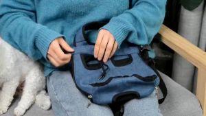 Dog Carrier Backpack Legs Out Portable Hands-Free Pet Cat Puppy Travel Bag