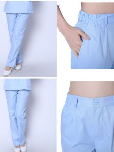 Quần Y Tá Nanhgile Dày Cạp Chun Màu Trắng Nam Nữ Quần Y Tế Mỏng Màu Xanh Tím Cỡ Lớn Thoải Mái