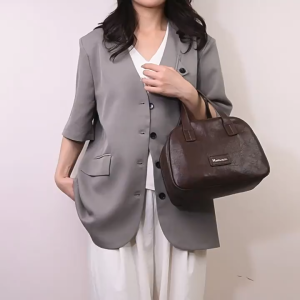 Portable Multi - functional Handheld Cosmetic Bag Large Capacity Compartmentalized Cosmetics Organizer