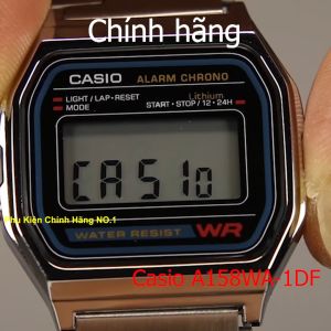 Đồng Hồ Nam/Nữ Casio A158 .e. Made In Malaysia Chống Nước Siêu Bền Pin Lâu