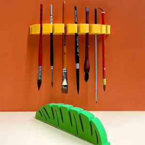 Multi Functional Pen Holder Brush Stationery Hanging Rack Drain Rack Makeup Brush Brush Drying Rack Storage Rack Storage
