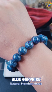 Natural Premium Grade Blue Sapphire Bracelet