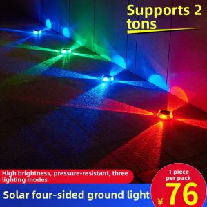 Solar Colorful Pathway Garden Light