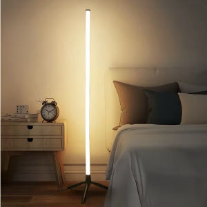 RGB LED Floor Corner Lamp Room Decor Color Changing Atmosphere Standing Night Light For Gaming Living Bedroom