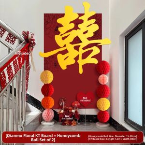 ETY | Groom Wedding Home Decorative Kt Board for Staircase Handrails and Wall