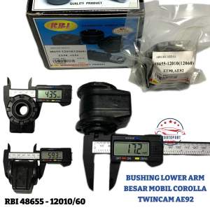 Bushing Lower Arm BESAR Corolla Twincam AE92 / EE90 RBI 48655 - 12010