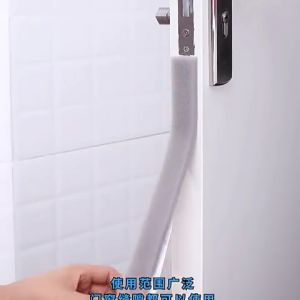 กรุงเทพ กั้นประตู ฉนวนกันเสียงโฟมแถบปิดผนึกช่องว่างประตูและหน้าต่างแถบยางตะเข็บป้องกันการชนกัน กันลม มีกาวในตัว สำหรับจมูก ผิว และหลังการแสดง