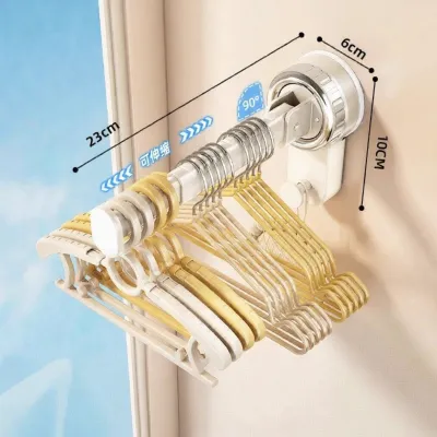 Giá Treo Quần Áo Đa Năng Có Thể Mở Rộng Không Cần Khoan Không Gây Xước