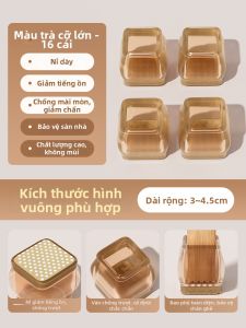 XIJIJIA | Bảo Vệ Chân Ghế Chống Trượt Không Tiếng Ồn