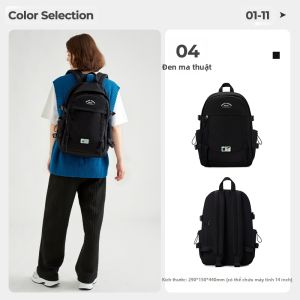 Mr.Ace Homme | Ba lô đeo vai đôi dung tích lớn cho học sinh nam nữ