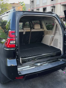 For Toyota Land Cruiser Prado LC150 150 2010-2023 Lexus GX460 460 GX Trunk Mat Interior Accessories TPE Seat Back Pad Dust-Proof