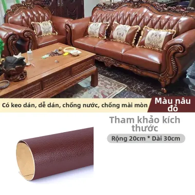 Mileqi | Miếng Dán Da Tự Dính Cho Sửa Chữa Ghế Sofa và Nội Thất Ô Tô