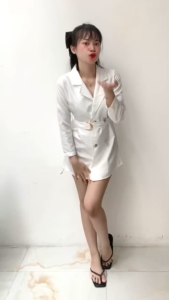 white coat Single-Button korean blazer for woman coat office attire terno for women plus size XS-2XL