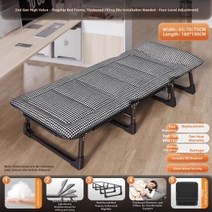 Portable Single Bed for Temporary Use
