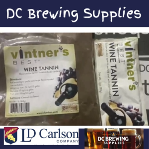 Vintners Best Wine Tannin - Balances low tannin for wines and aids clarification - Net Wt: 1 oz. (28g) / 1lb (454g)