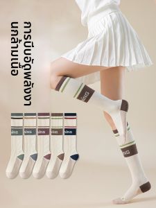 JINGCHI | ถุงเท้าข้อเท้าสำหรับผู้หญิง ถุงเท้าออกกำลังกายแบบยืดหยุ่นสำหรับวิ่ง โยคะ กระโดดเชือก ถุงเท้าข้อเท้ากลางยาว ถุงเท้าข้อเท้าสำหรับลดน้ำหนัก